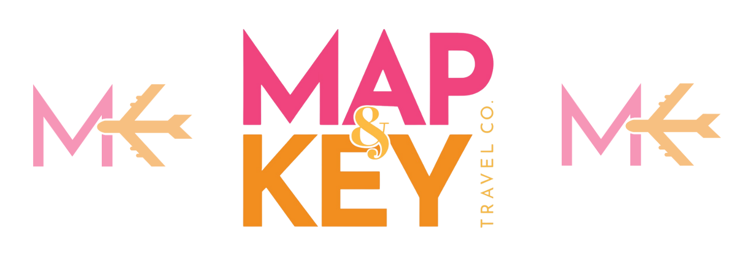Map and Key Travel